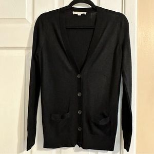 Loft cardigan black size small